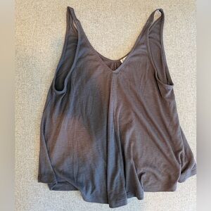 Free People Charcoal Camisole Top